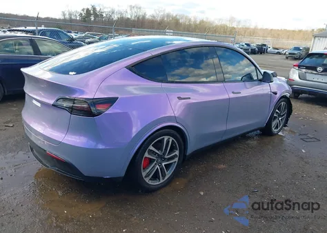 2023 Tesla Model Y Performance Dual Motor All-Wheel Drive from USA, damaged, VIN 7SAYGDEF1PF948232